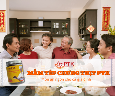 Bữa cơm gia đình thêm phần ấm áp hơn khi có Mắm Tép Chưng Thịt PTK